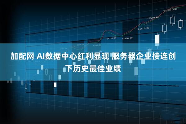 加配网 AI数据中心红利显现 服务器企业接连创下历史最佳业绩